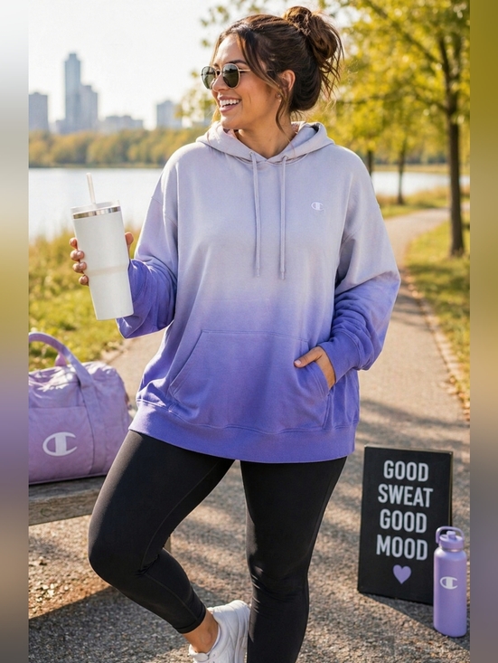 Champion Other - Champion Unisex Purple Ombre Hoodie | Cozy Athletic Vibe | Size 2x